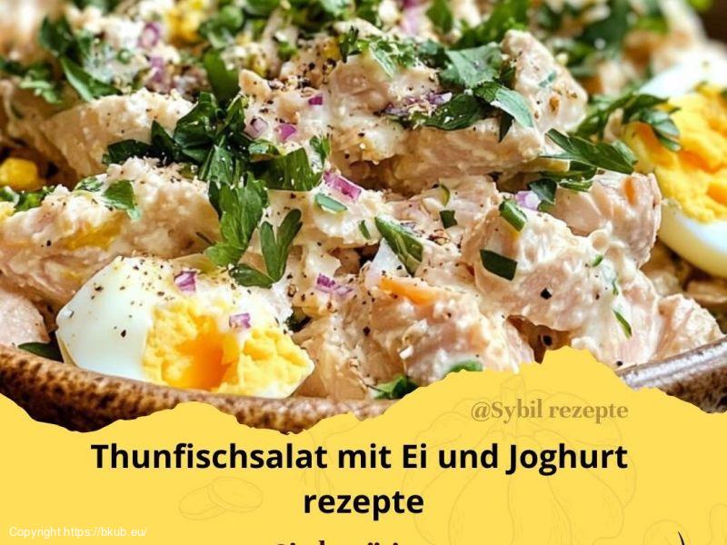 Eier-Gurken-Thunfischsalat